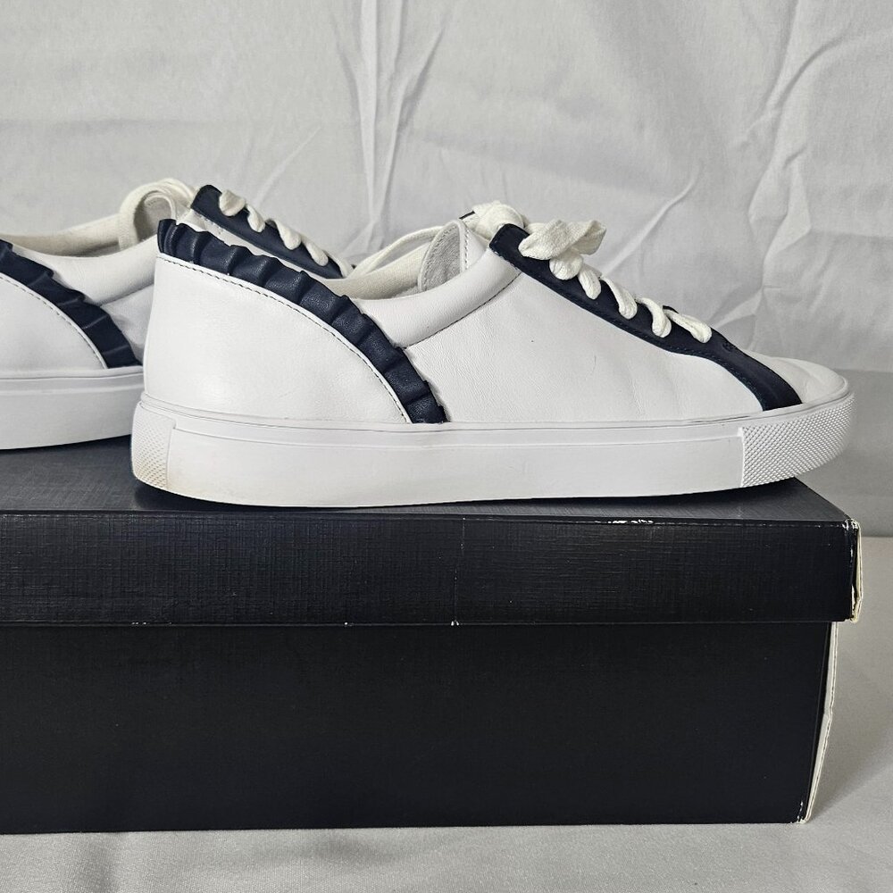 Talbots Court Ruffle Sneakers - Womens Size 9M - Clean - Orig. Box